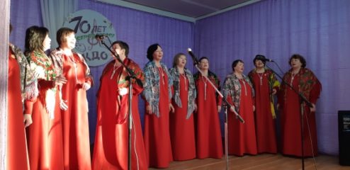 Концерт, посвященный 70-летию  культурно-досуговой деятельности в Островском сельсовете, Дню Матери